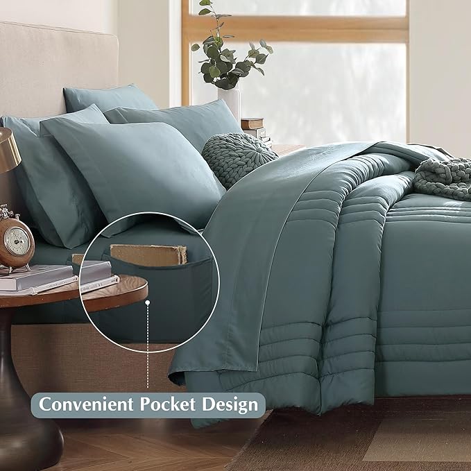 Monbix Super King Plus Size Comforter Set - Image 4