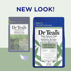 Dr Teal's Pure Epsom Magnesium Salt Soak, Cannabis Sativa Hemp Seed Oil - Image 8
