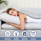 Electric Heating pad with 6 Heat Settings, Auto Shut Off, Dry Electric Heating - Image 3