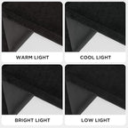 Joydeco Black Velvet Curtains 72 Inches Long, Luxury Grommet Blackout Curtain 2 - Image 6