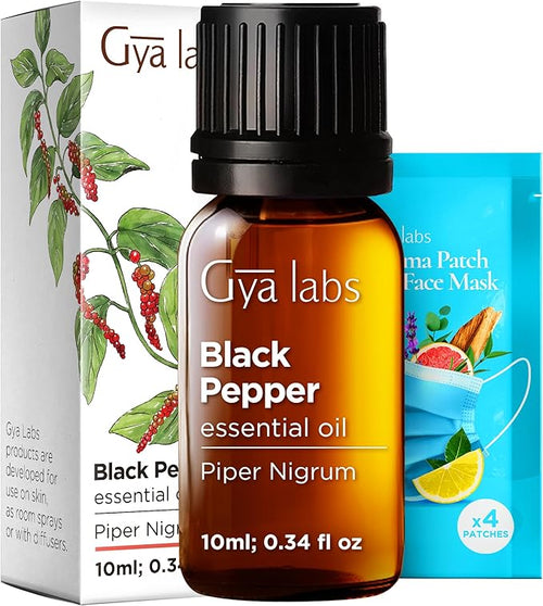 100% Pure Black Pepper Essential Oil by GyaLabs