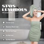 White Classic Luxury Soft Bath Sheet Towels - Image 6