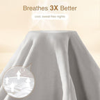 SONORO KATE 100% French Linen Duvet Cover, Soft Breathable - Image 3