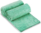 JML Microfiber Bath Towels, Oversized Bathroom Towel 2 Pack 40" x 80", Super by JML