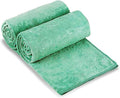 JML Extra Large Bath Sheets, 2 Pack, Microfiber Absorbent & Quick Dry Bath by JML