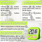 ZILLEEN Classroom Timer for Kids Teachers 2 Pack Digital Timers - Image 7