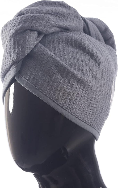 100% Turkish Cotton Hair Towel Wrap - Image 2