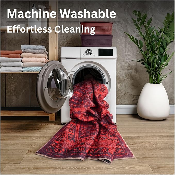 Bloom Rugs Washable Non-Slip 5' x 7' Rug - Image 9