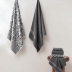 Modern Threads Botanical Vine 6-Piece 100% Cotton Towel Set – Reversible Yarn - Image 2