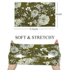 Huachi Wide Headbands for Women Non Slip, Thick Womens Floral Headbands Boho - Image 3
