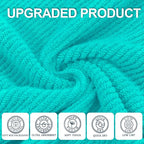 VOOVA & MOVAS Bathroom Hand Towels Set of 4, Large 18"x28" - Image 2