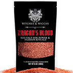 Red Dragon’s Blood Sea Salt for Power, Passion & Protection – Natural Real Salt by WitchesandWiccan