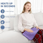 Heating Pad for Women Cramps and Back Pain Relief, Electric Heat Pad - Image 4