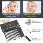 Pimple Popper Tool Kit, IUMAKEVP 15 PCS Professional Stainless Steel Blackhead - Image 7