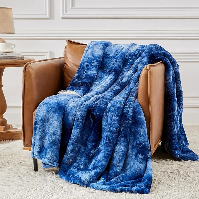 Homemate Heated Blanket Electric Throw by Homemate