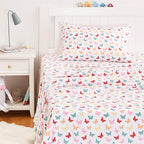 Amazon Basics Kid's Soft Easy-Wash Lightweight Microfiber 3-Piece Sheet Set - Image 6