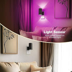 JandCase Color Night Light, LED Night Lights Plug into Wall, Color Changing - Image 3