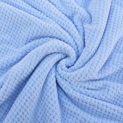 2 Pack Bath Towel Set, Waffle Bath Towel Set, Microfiber Super Soft Highly - Image 2