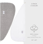 American Soft Linen 100% Cotton Hair Towels - Image 5