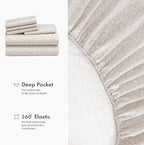 RUVANTI 6 Pcs Cotton Sheets - Image 7