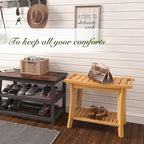 Unibambou Bamboo Shower Bench - Image 7
