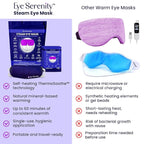 Eye Serenity Steam Eye Mask, Heated Eye Mask, Self Heating Warm Compress - Image 3