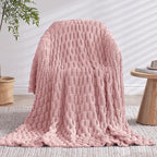 Knitted Weighted Blanket for Adult, No Beads Heavy Blanket 48” x 72'' 12lbs - Image 9
