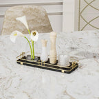 Bathroom Vanity Tray for Countertop Toiletries Perfume Makeup Soap Dispenser - Image 7