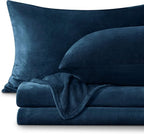 BEDELITE Flannel Sheets Full Size Navy by BEDELITE