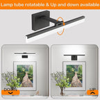 SOLFART 18 Inch Vanity Lights for Bath Dimmable Bathroom Lights Over Mirror - Image 4