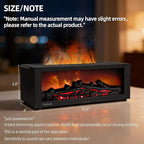 TMEHM Fireplace Flame Air Diffuser Humidifier, 7 Colors Aromatherapy Essential - Image 2