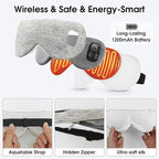 Heated Eye Mask, Cordless Rechargeable Eye Compress, Eye Relief, Improved Sleep - Image 5