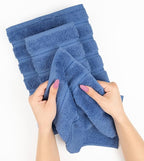 American Soft Linen Premium 3 Piece Towel Set, 1 Bath Towel 1 Hand Towel 1 - Image 4
