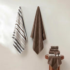 Modern Threads Pax 6-Piece Reversible Yarn Dyed Jacquard Towel Set - Image 2