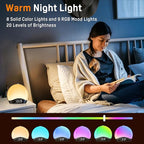 JALL Sunrise Alarm Clock for Bedrooms - Image 2