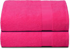 Belizzi Home Premium Cotton Oversized 2 Pack Bath Sheet 35x70-100% Pure Cotton by Unknown