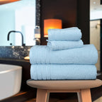 Tens Towels Pack of 8 Towels Set, 2 Extra Large Bath, 2 Hand, 4 Washcloths - Image 5