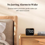 Housbay Wooden Sound Machine Alarm Clock - Image 4