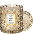 Chloefu LAN Amber Candles, Luxury Candle by ChloefuLANScentedCandles