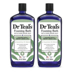 Dr Teal's Foaming Bath with Pure Epsom Salt, Cannabis Sativa Hemp Seed Oil by DrTeals