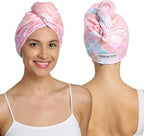 Turbie Twist 2-Pack Microfiber Hair Towel - Image 2