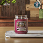 Candle-lite Scented Candles, Juicy Black Cherries, 18 oz Jar, Proudly Poured in - Image 2