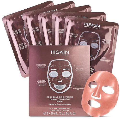 111SKIN Rose Gold Brightening Facial Treatment Mask | Fragrance Free | The by 111SKINHARLEYSTLONDON