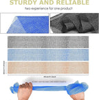 3 Pieces African Bath Sponge African Net Long Net Bath Sponge Exfoliating - Image 3