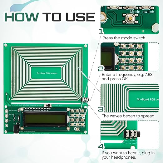 Relaxweex Adjustable Frequency Generator 0.1hz-200khz Schumann Sine Wave - Image 4