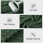 REDKISS Olive Green Microfiber Towels Set of 6-35x70 Inches Oversized Bath - Image 5