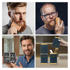 21 Pcs Bath & Body Care Set for Men, Father's Day Gifts for Dad, Home Spa Self - Image 7