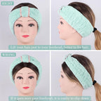 DiyJibb 9 Pcs Spa Headband for Washing Face, Skincare Headband and Wristband Set - Image 8