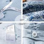 SLEEPBELLA Duvet Cover Set 600 Thread Count Cotton Bedding Set - Image 6