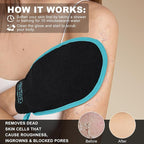 Exfoliating Gloves, Durable Body Scrub, Dead Skin Remover & Body Scrubber - Image 2